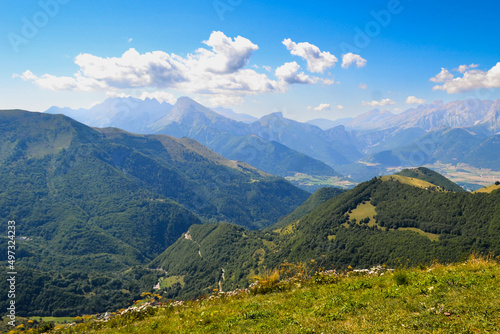 View of the mountains at la salette © Tomasz