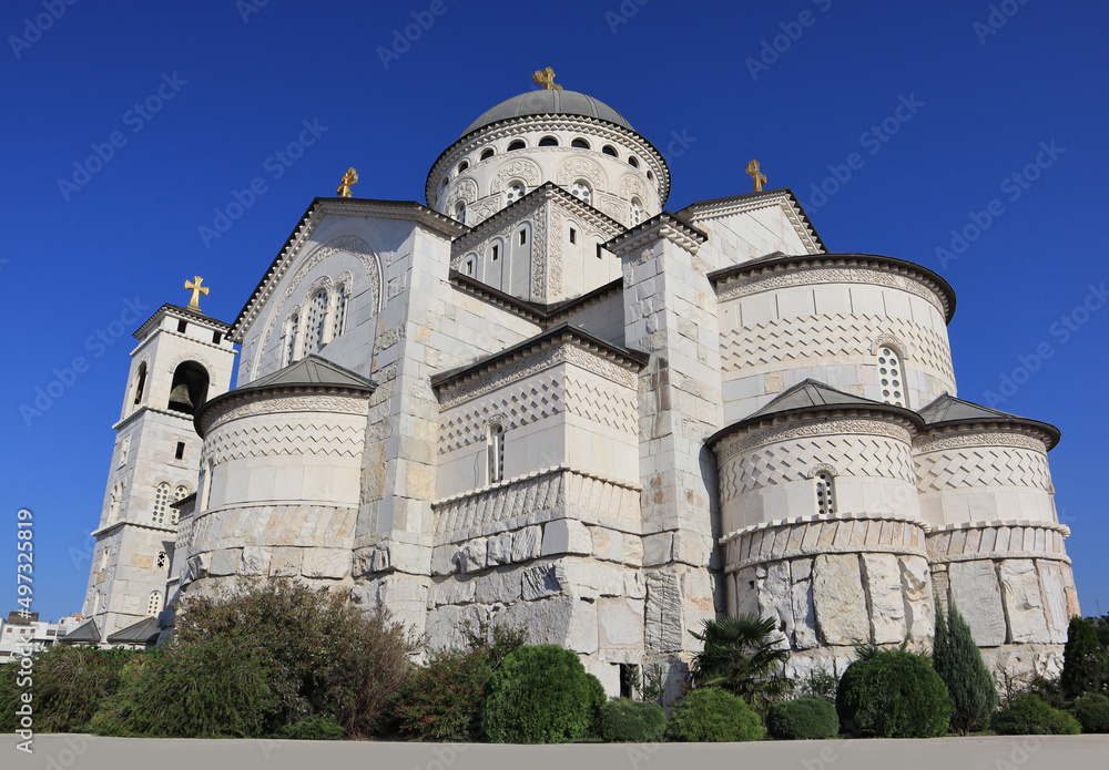 Cathedral of the Resurrection of Christ in Podgorica, Montenegro	