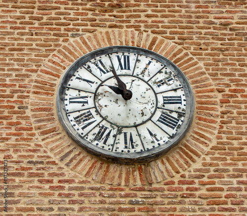 Old wall clock photo