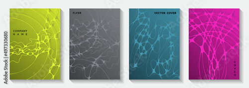 Artificial intelligence concept abstract vector