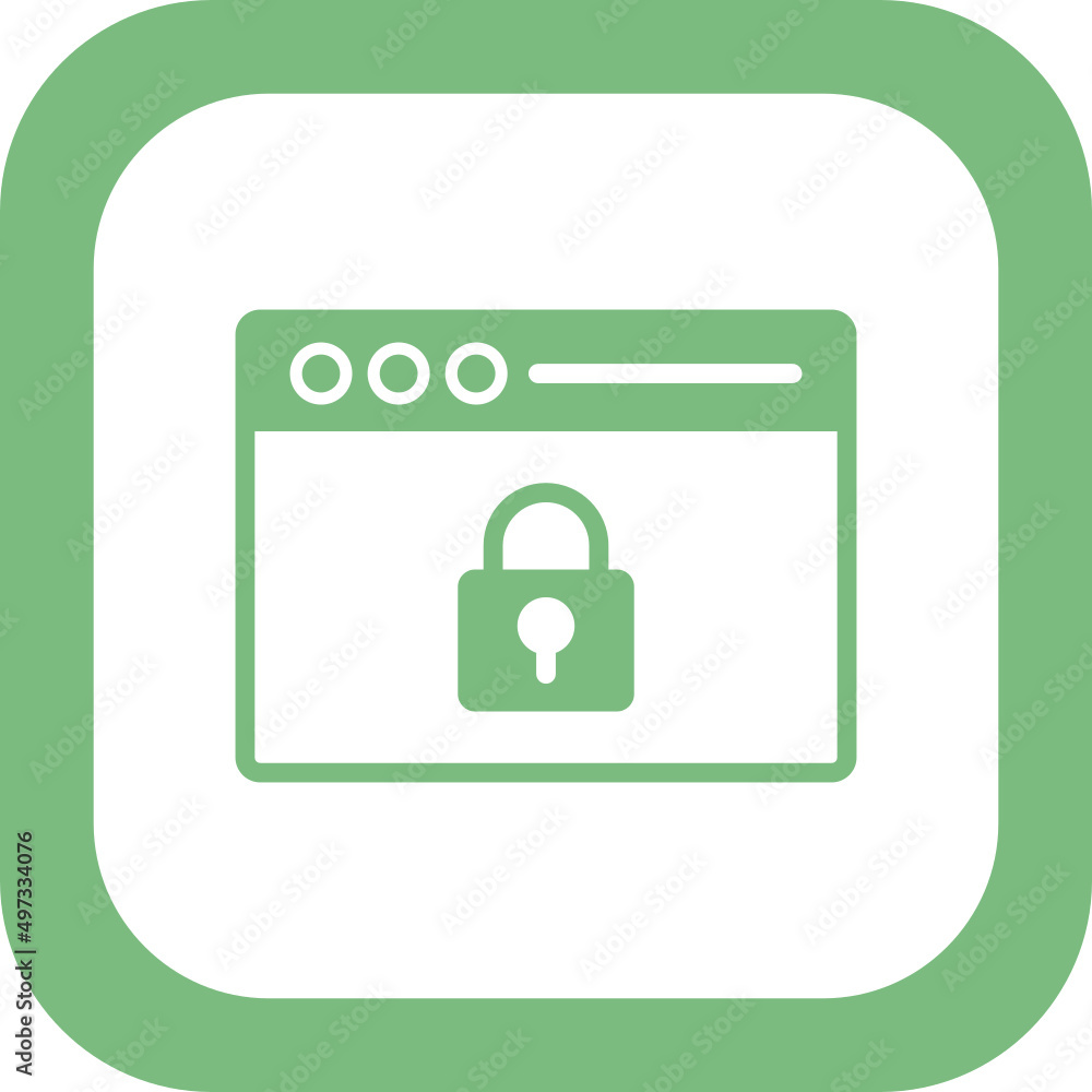 Web Encryption Icon Web Encryption Icon