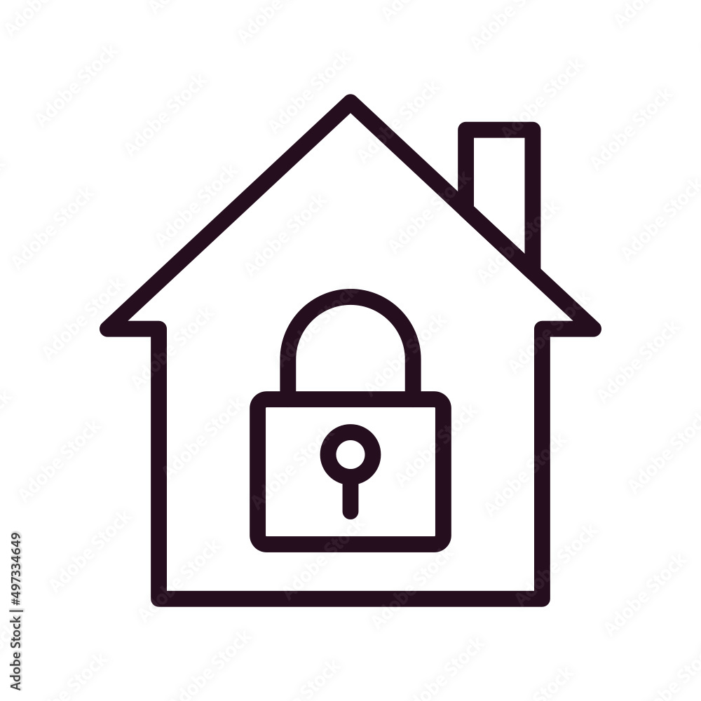 Secure Home Icon