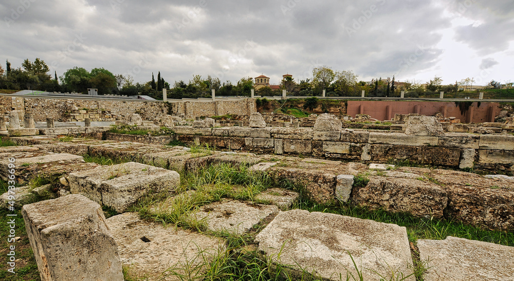 Kerameikos, Keramikos or Ceramicus, archeological place in Athens.