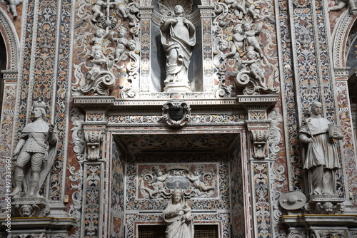 Statues de l'Immacolata Concezione de Palerme. Sicile	 photo