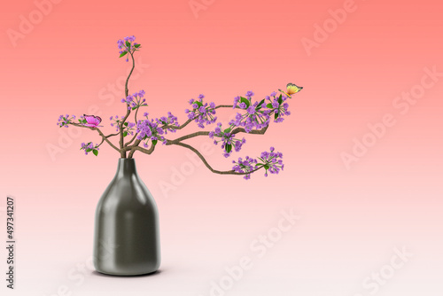 blossom in vase