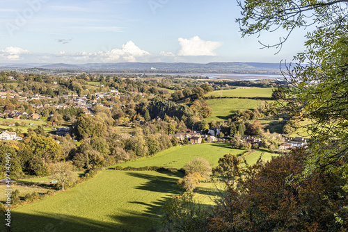 The town of Blakeney and the village of Etloe in the the Forest of Dean, Gloucestershire, England UK