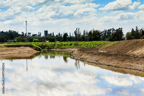 Bogota River (Colombia) photo