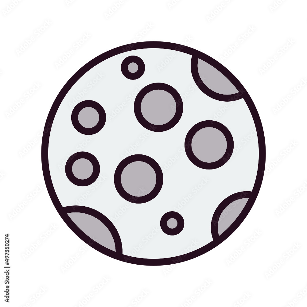Full Moon Icon Full Moon Icon