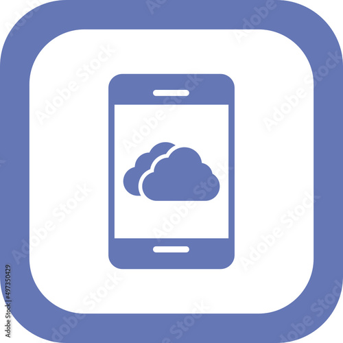 Mobile Weather App Icon