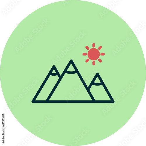 Mountains Icon