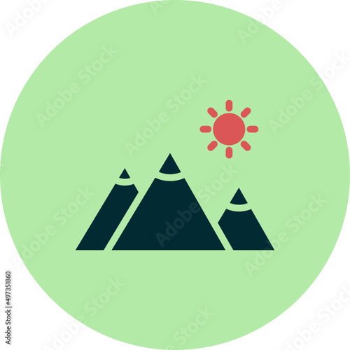 Mountains Icon