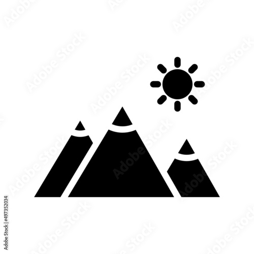 Mountains Icon