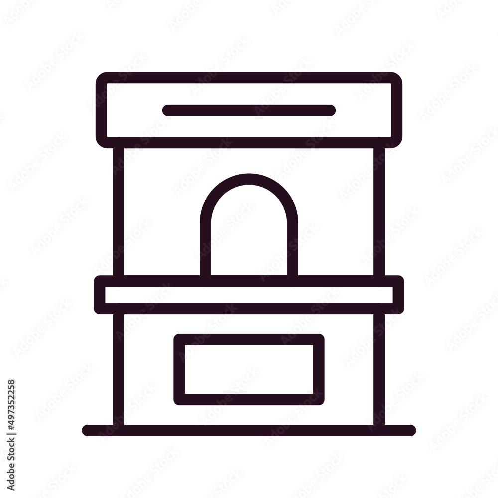 Ticket Box Icon Ticket Box Icon