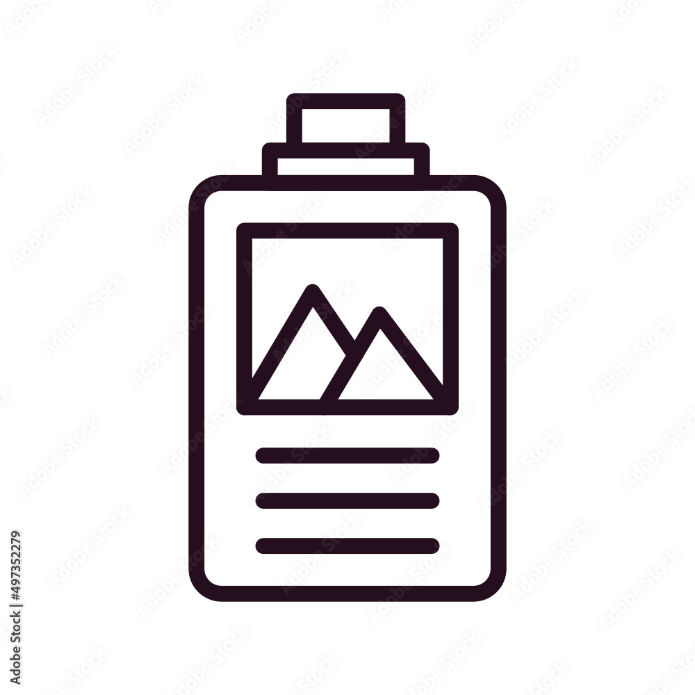 Ski Pass Icon Ski Pass Icon