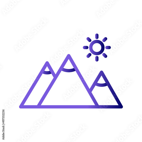 Mountains Icon