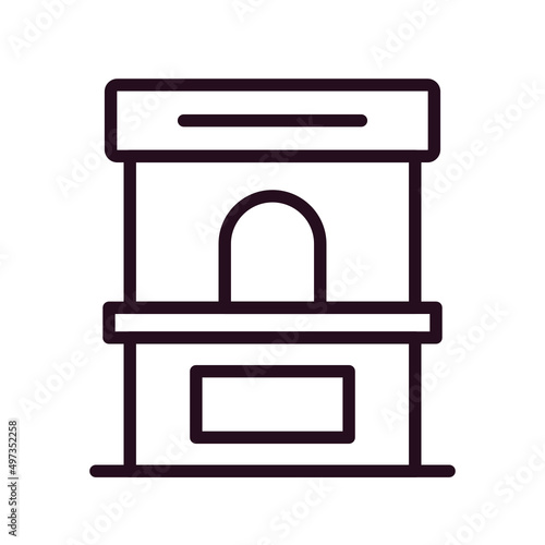 Ticket Box Icon