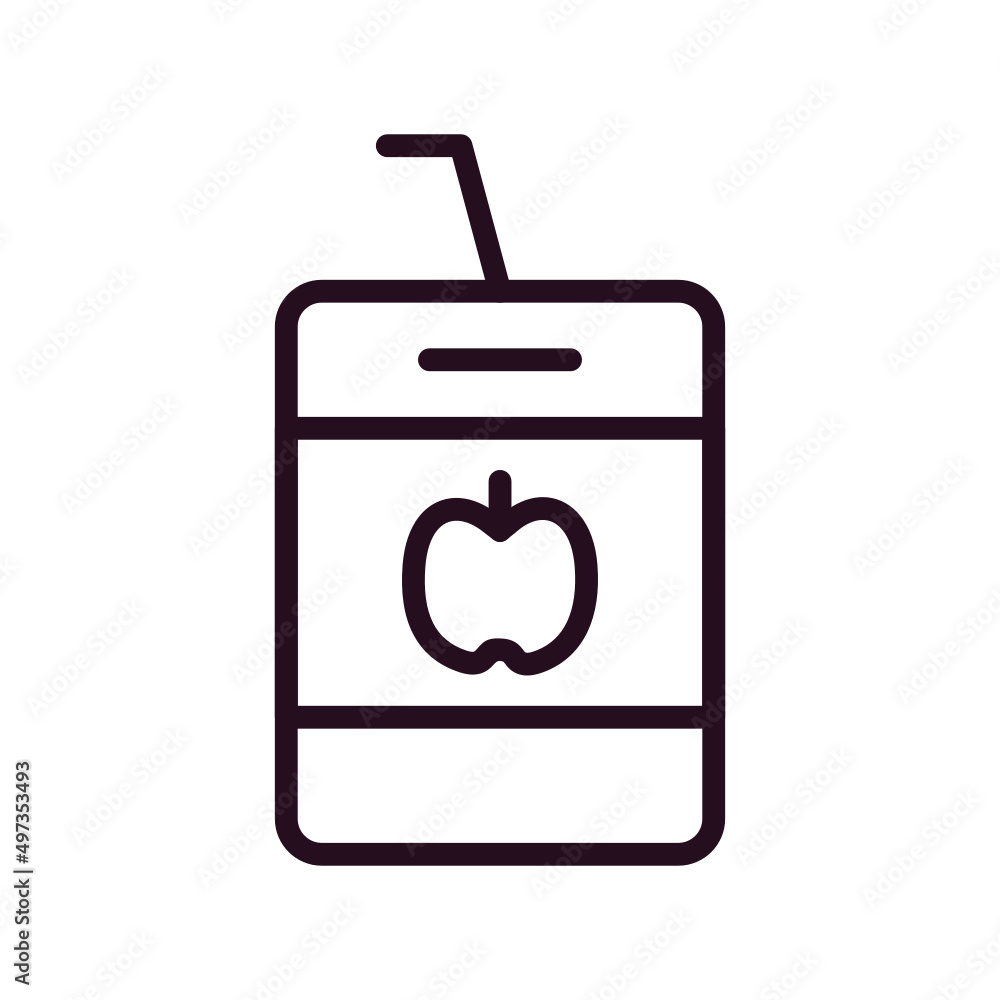 Juice Box Icon Juice Box Icon
