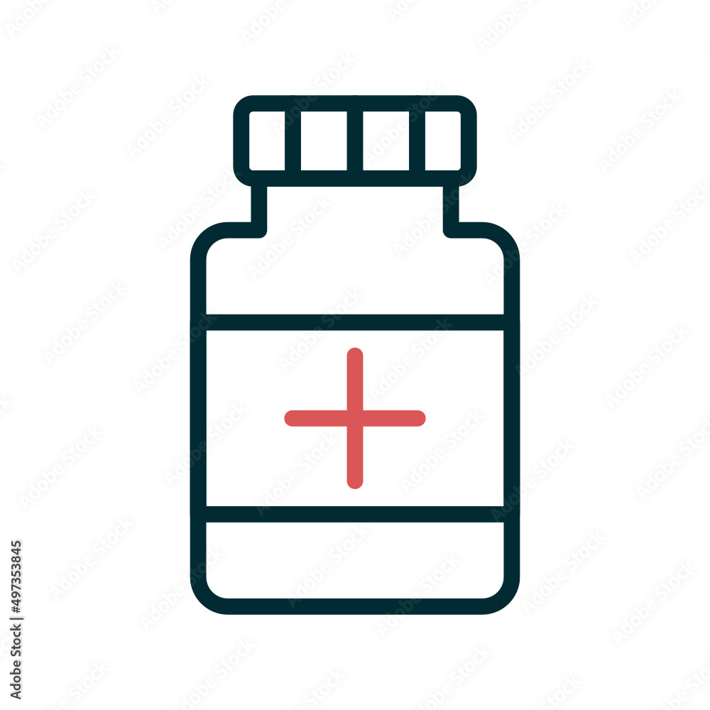 Obraz premium Drug Icon