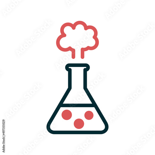 Chemical Reaction Icon