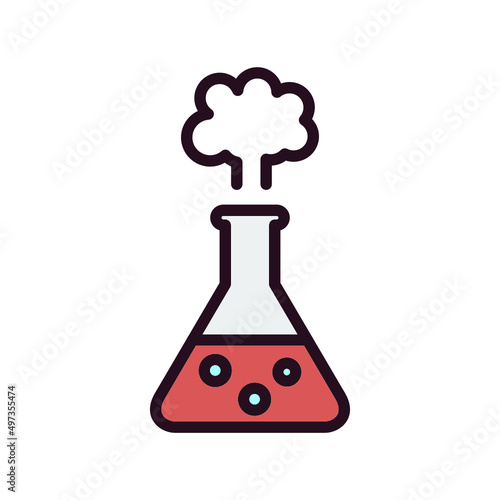 Chemical Reaction Icon