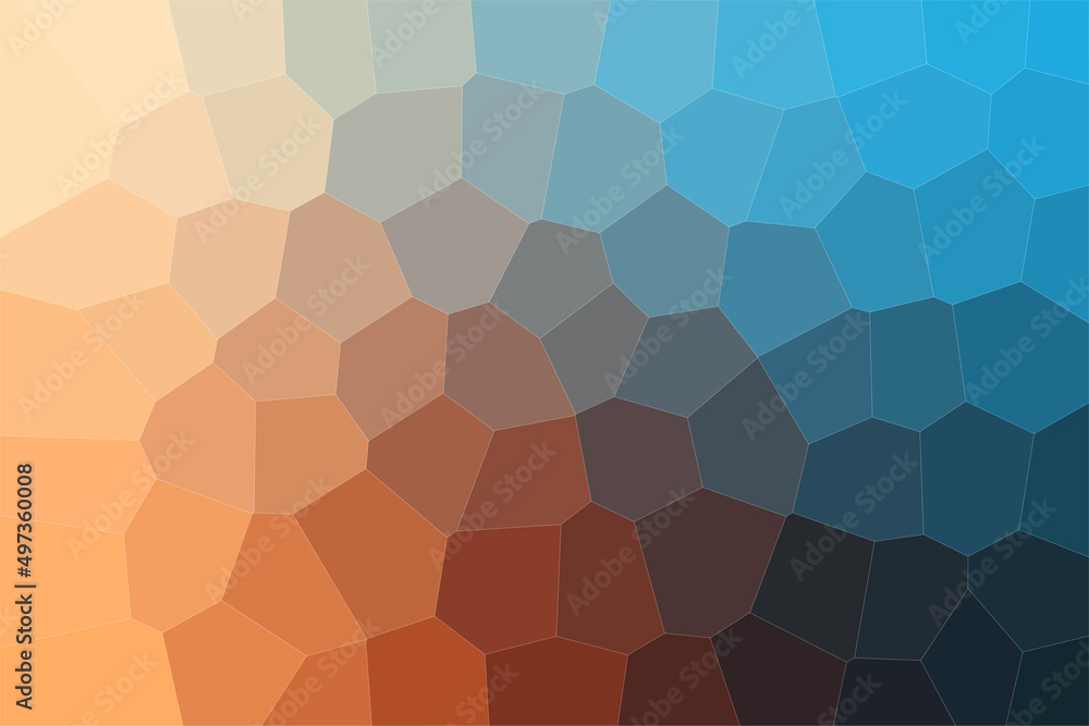Brown and blue low poly rock texture pattern background. Brown and blue low poly rock texture pattern background.