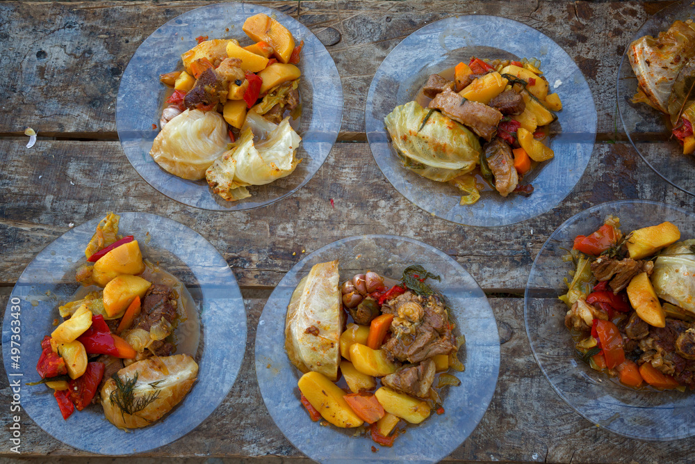 Dymlyama is an Uzbek national dish Dymlyama is an Uzbek national dish