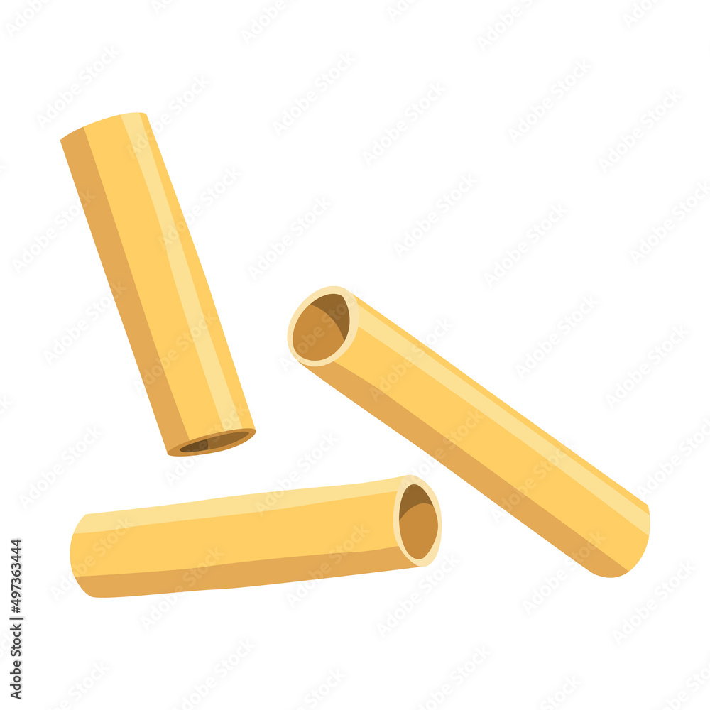 Pasta cannelloni. Restaurant delicious menu icon. Raw macaroni. Italian cuisine, wheat flour product. cartoon pasta Pasta cannelloni. Restaurant delicious menu icon. Raw macaroni. Italian cuisine, wheat flour product. cartoon pasta