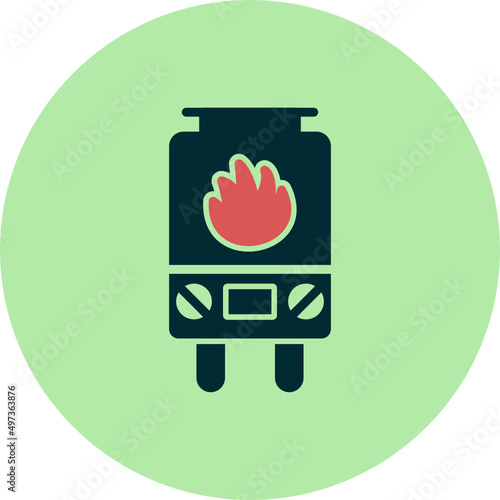 Gas Heater Icon