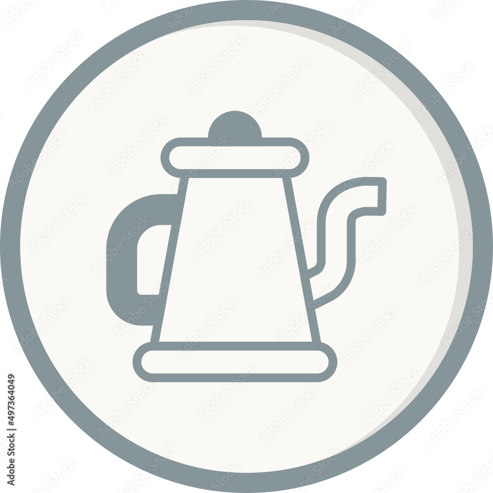 Obraz premium Coffee Kettle Icon