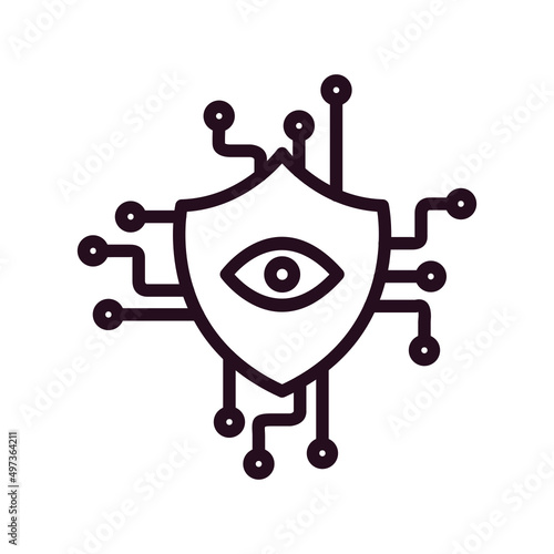 Security Monitoring Icon