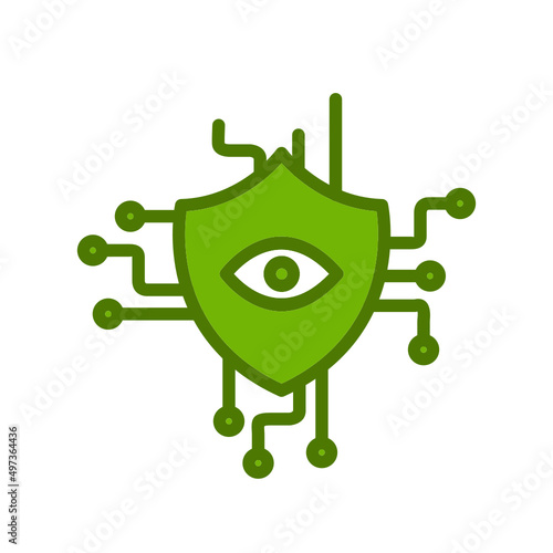 Security Monitoring Icon