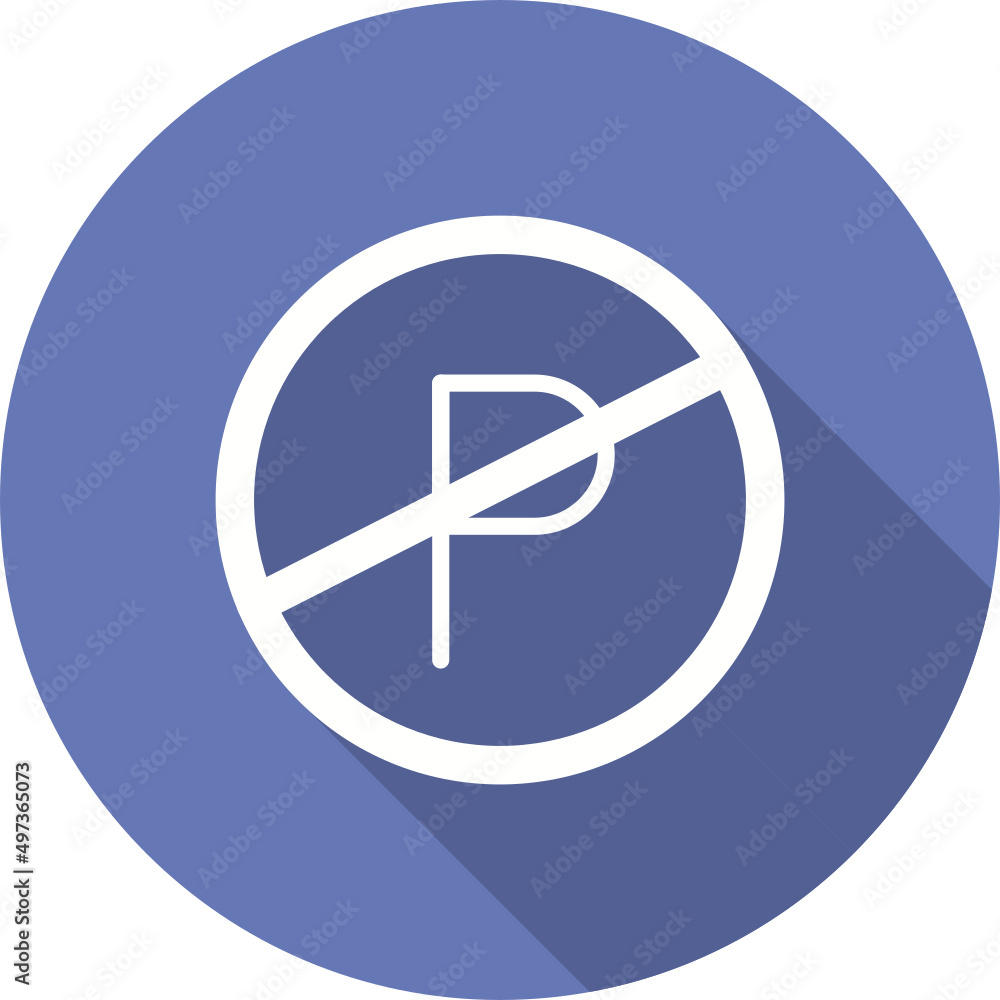 Parking Forbidden Icon Parking Forbidden Icon