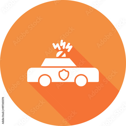 Patrol Car  Icon