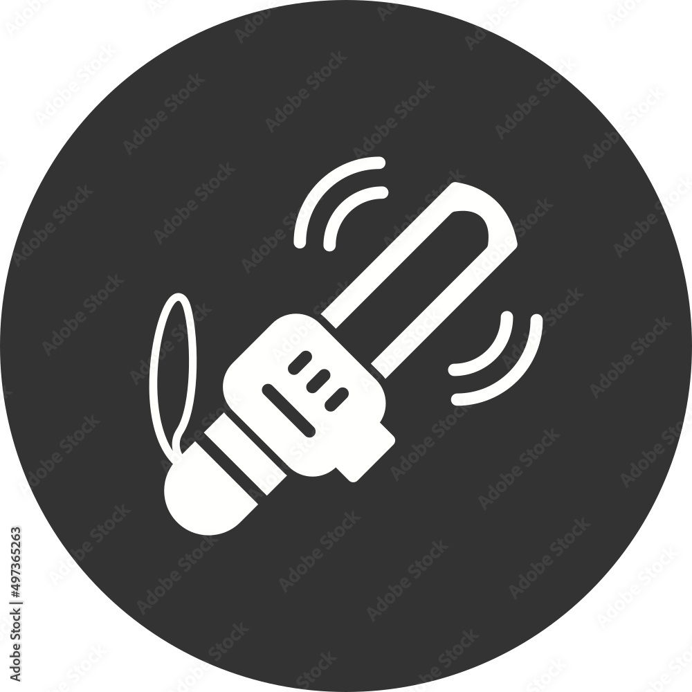 Hand Metal Detector Icon Hand Metal Detector Icon