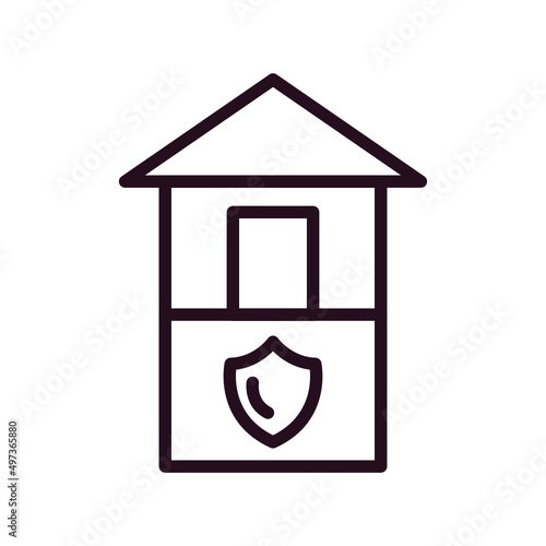 Security cabin Icon