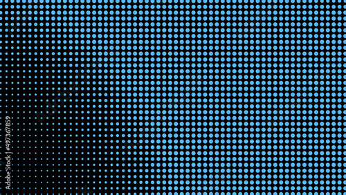 Generative real time art. Screen media technology. Code, digital creative. Coding abstract video trippy. Mesh LCD display. Scale size different hole space.