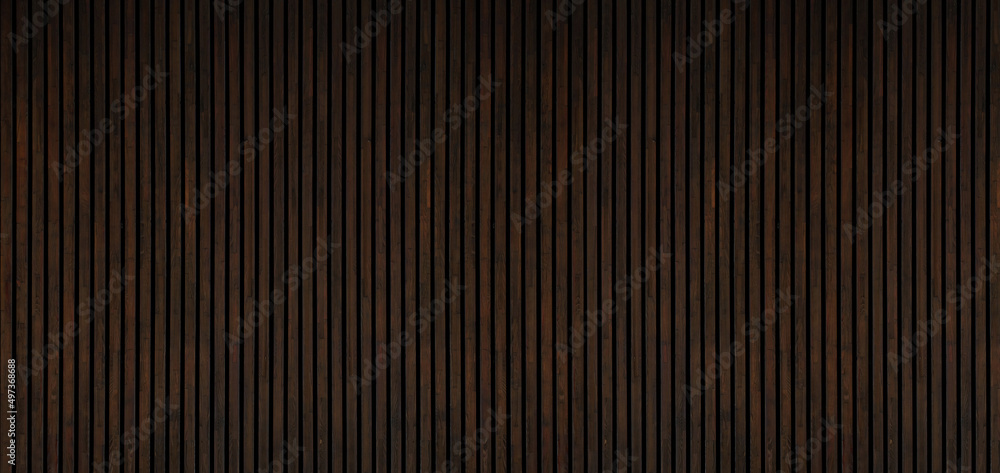 A Wall Of Old Oiled Natural Narrow Wooden Boards In Style Of Lamellas Decoration Good As Presentation Template A Wall Of Old Oiled Natural Narrow Wooden Boards In Style Of Lamellas Decoration Good As Presentation Template