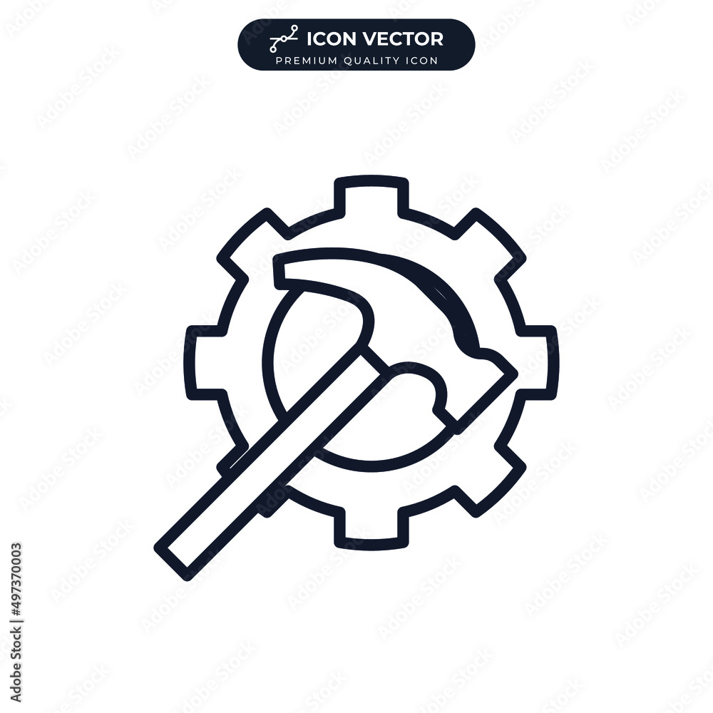 repair icon symbol template for graphic and web design collection logo vector illustration