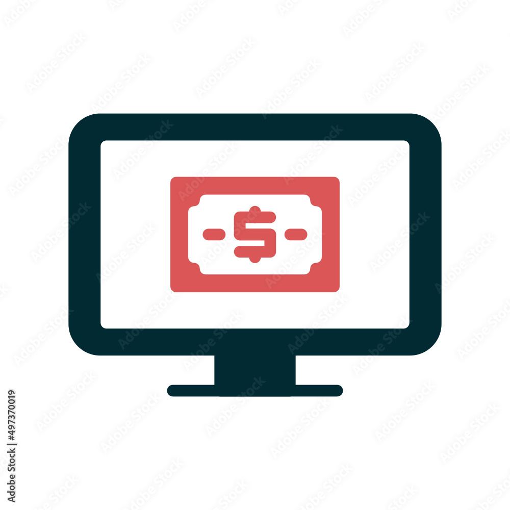 Cash Pc Icon