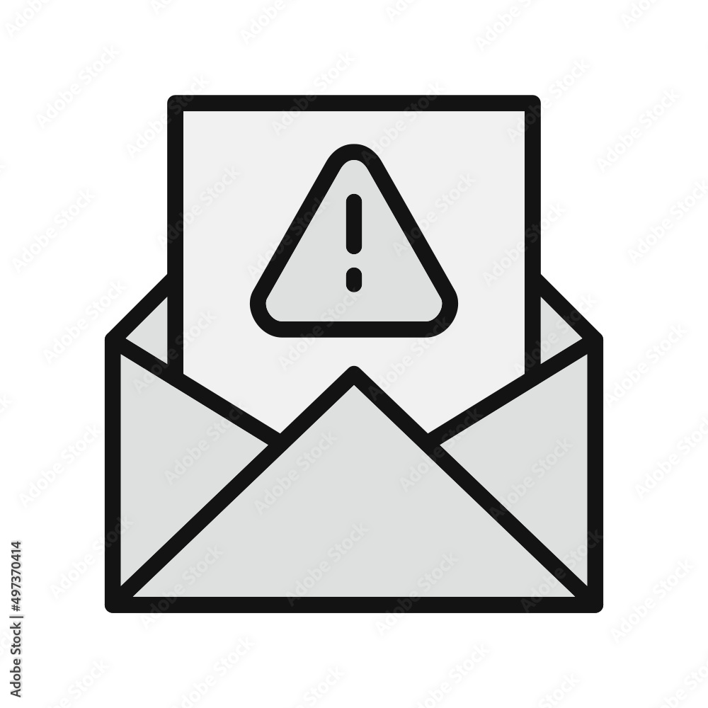 Spam Warning Icon Spam Warning Icon