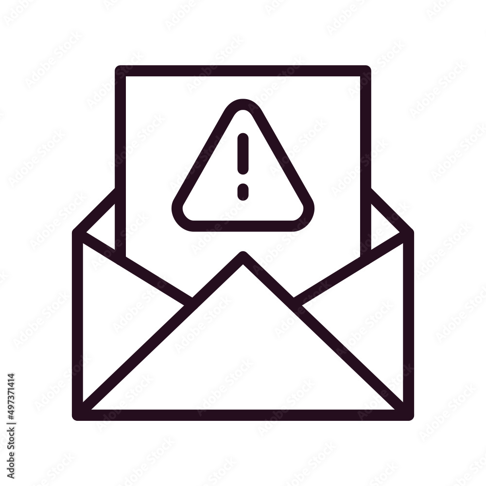 Spam Warning Icon Spam Warning Icon