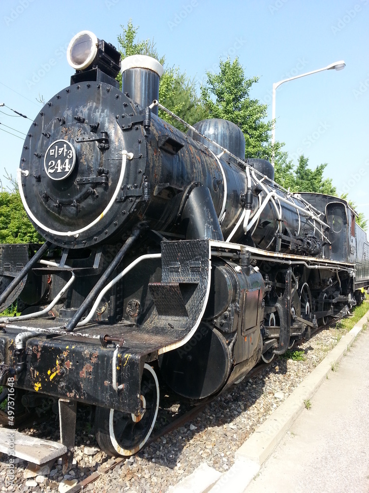 Naklejka premium Beautiful rural scenes of Korea