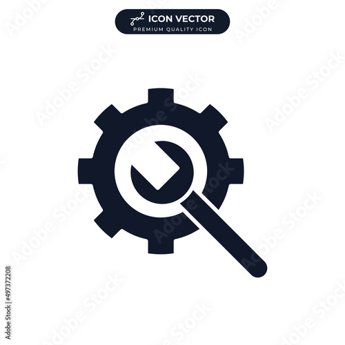 repair icon symbol template for graphic and web design collection logo vector illustration