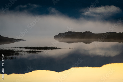 lake reflections