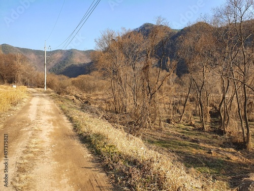 Beautiful rural scenes of Korea © Hyungjin