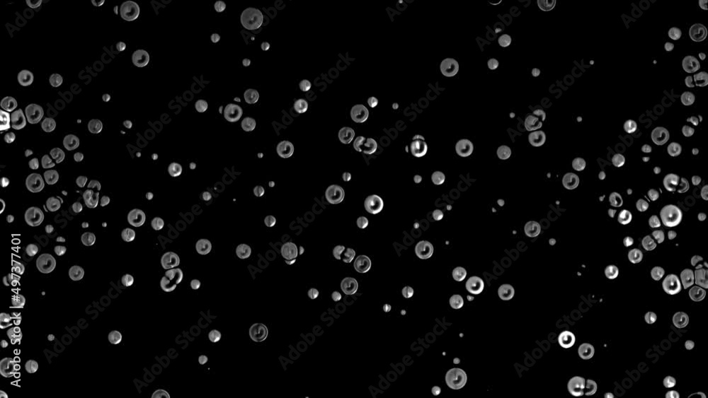 Animated dot intro. Moving towards the drops of oil Liquid metal. Plexus of silver circles, spheres. Collision of mercury particles. Force of attraction. Alpha channel. QuickTime. 4k Animated dot intro. Moving towards the drops of oil Liquid metal. Plexus of silver circles, spheres. Collision of mercury particles. Force of attraction. Alpha channel. QuickTime. 4k