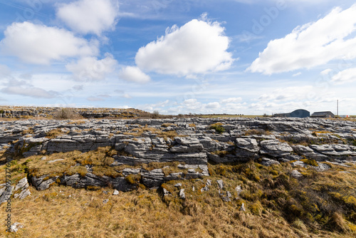 The Burren, landscape in County Clare, on the west coast of Ireland