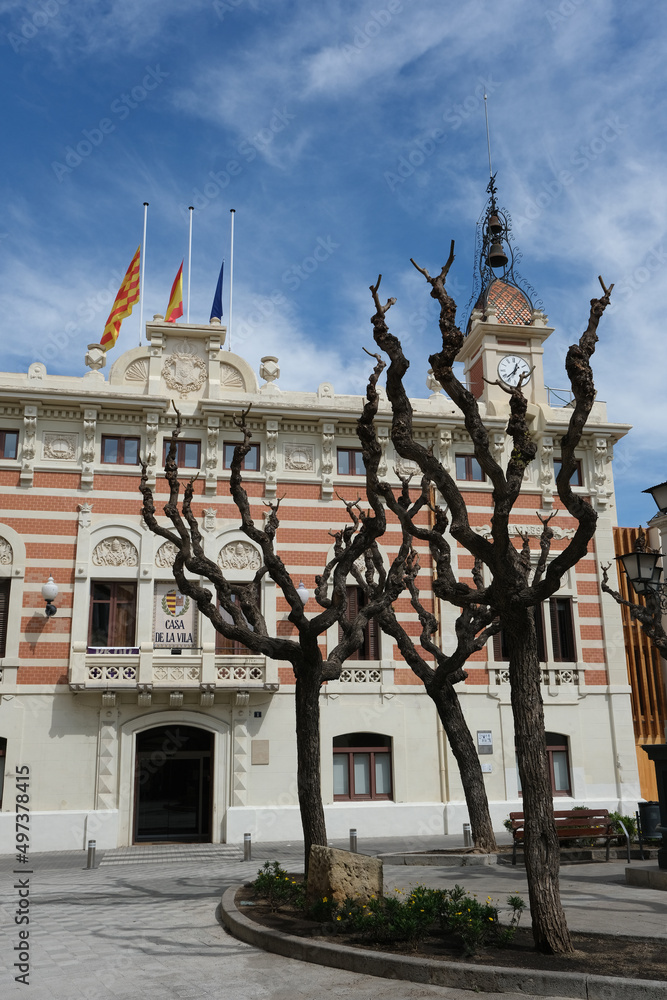 Obraz premium City landscape, Sant Pere de Ribes