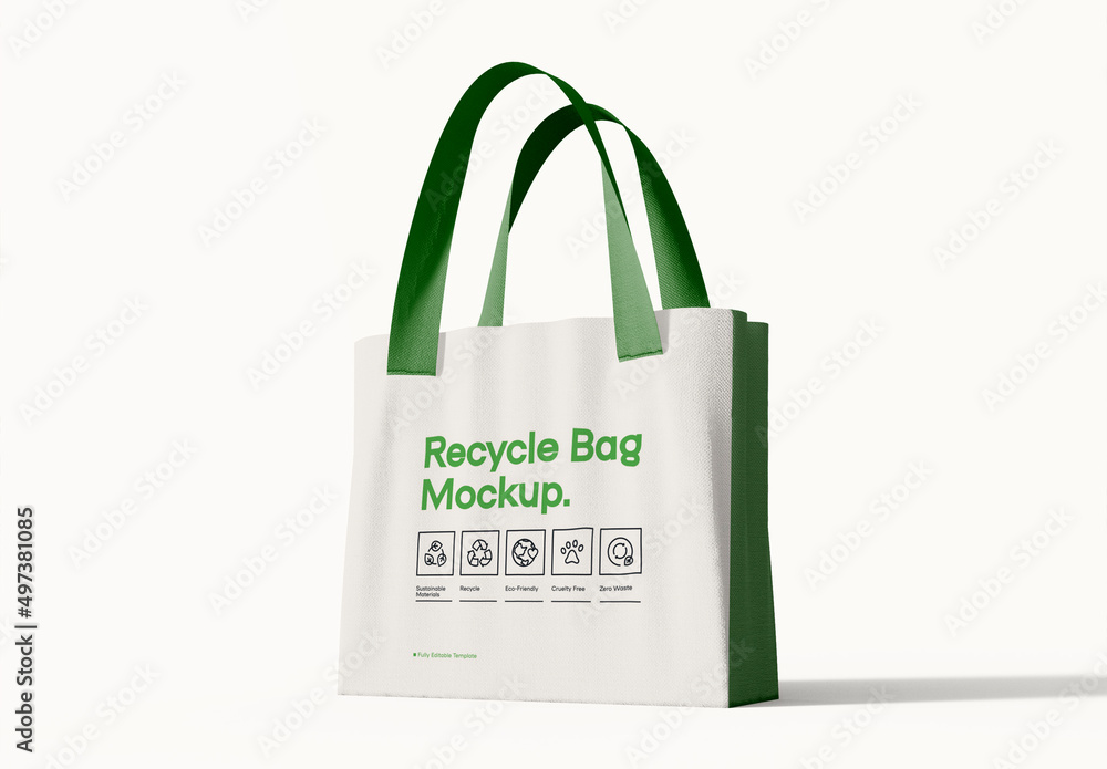 Eco Tote Bag Mockup Stock Template | Adobe Stock