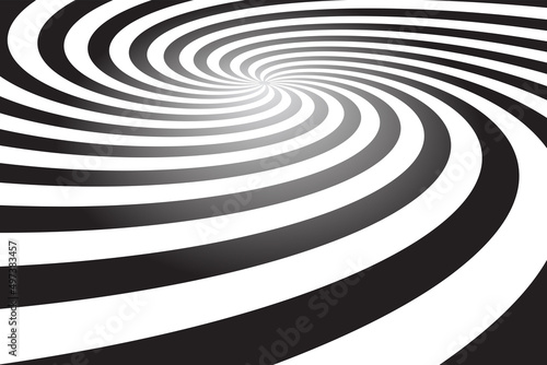 Abstract background with rotation whirl movement.